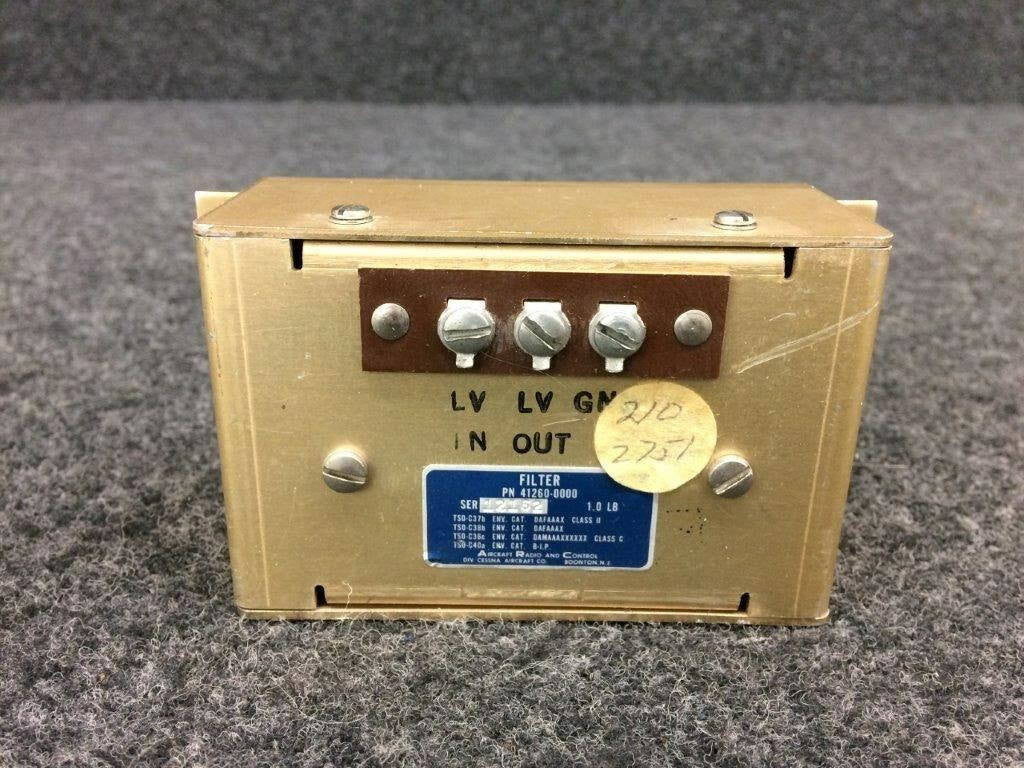 41260-0000 ARC Filter (Volts: 28) BAS Part Sales | Airplane Parts