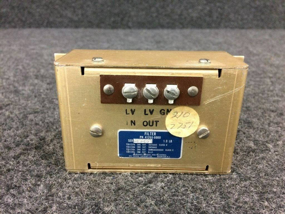 41260-0000 ARC Filter (Volts: 28) BAS Part Sales | Airplane Parts