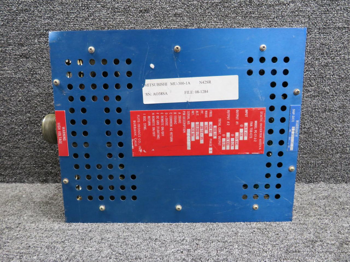 Flite-Tronics PC-17-3-2 Flite-Tronics Static Inverter Unit (Volts: 28)