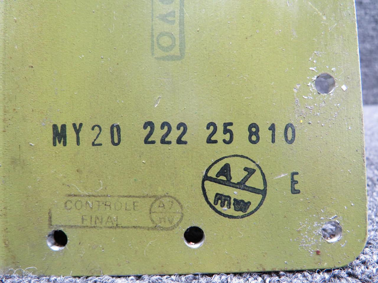 MY2022225810 Bellcrank Assembly with Green Repairable Tag (Core