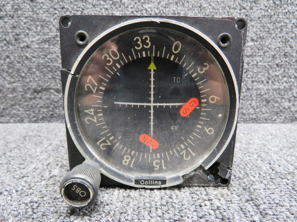 Collins 622-2083-003 Collins IND-351 VOR-LOC Navigation Indicator (Core)