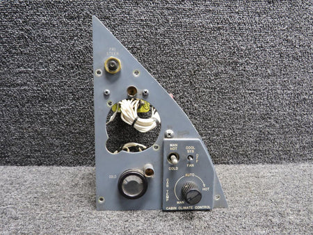 Learjet 2414135-5 Learjet Cabin Climate Control Panel (Incomplete Assembly)
