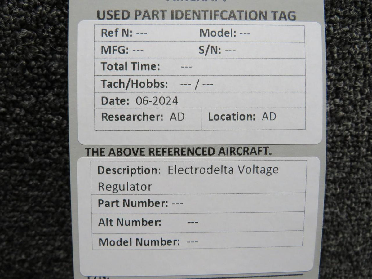 Electrodelta Voltage Regulator