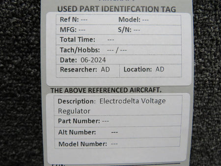 Electrodelta Voltage Regulator