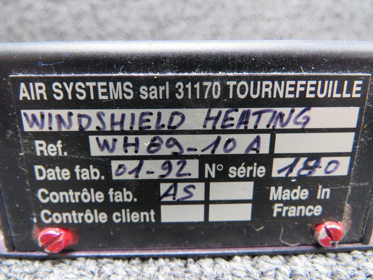 Air Systems WH89-10A Air Systems Windshield Heating Unit