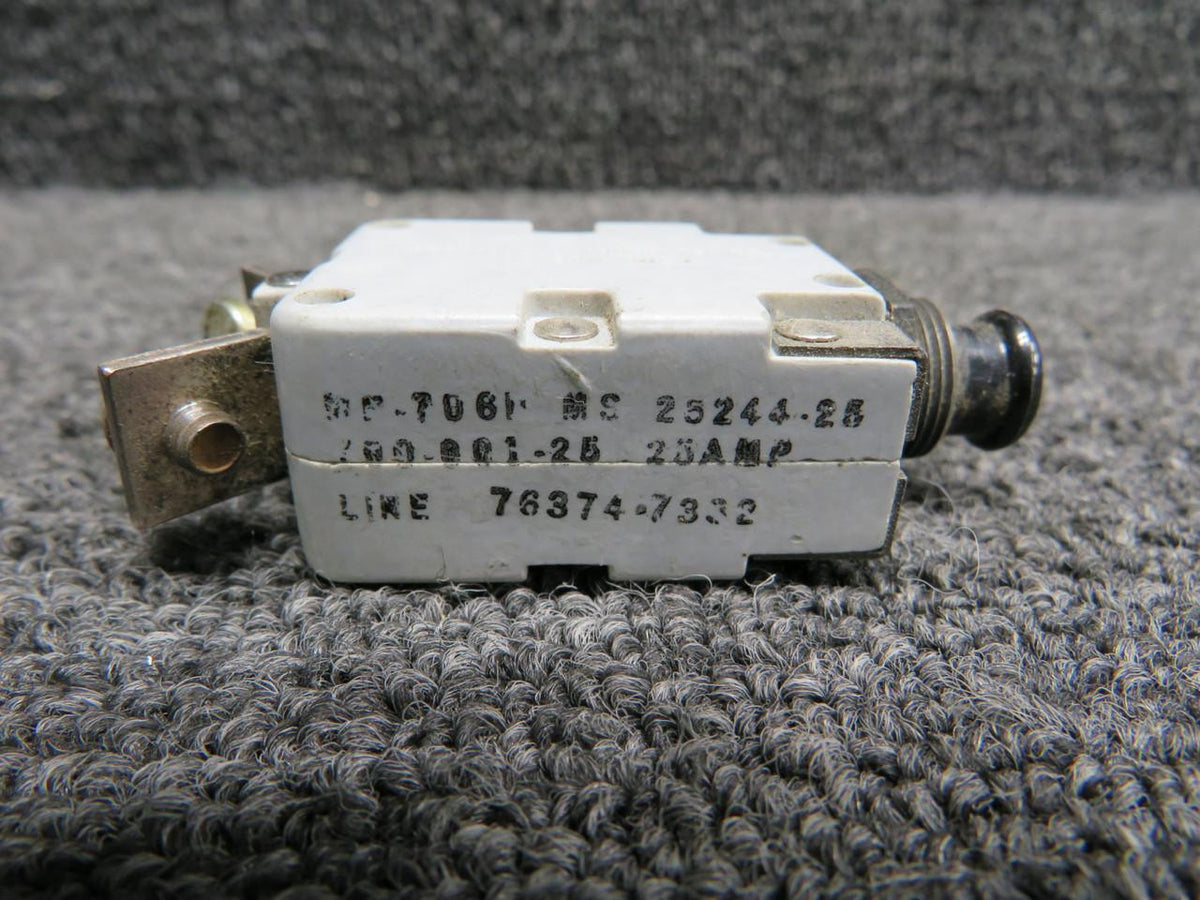 Mechanical Products MS25244-25 Mechanical Products Circuit Breaker (Amps: 25)