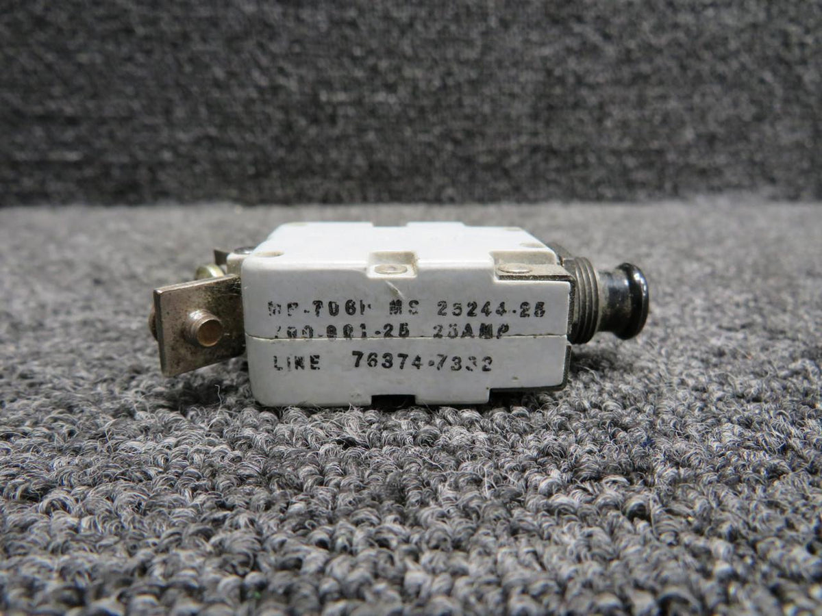 Mechanical Products MS25244-25 Mechanical Products Circuit Breaker (Amps: 25)