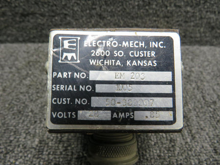 Electro-Mech EM-203 (Alt: 50-380097) Electro-Mech Inverter Unit with Connector (Volts: 28)