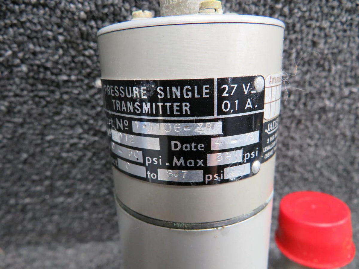 AMA 1-1106-ZB AMA Single Pressure Transmitter Assembly with Mods