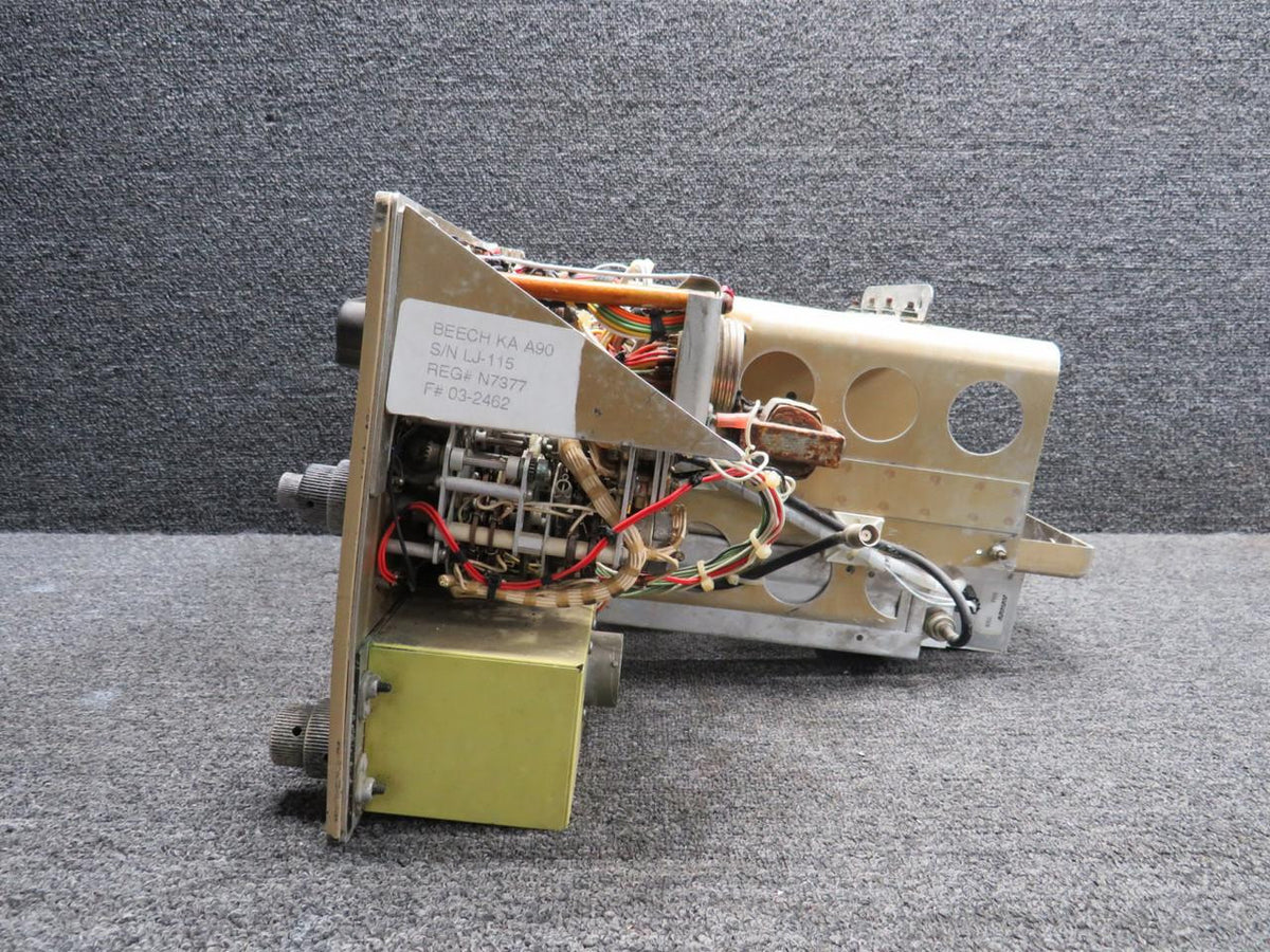 Does Not Apply Beechcraft King Air 65-A90 Navigations-Communications Panel (Cracked Panel)