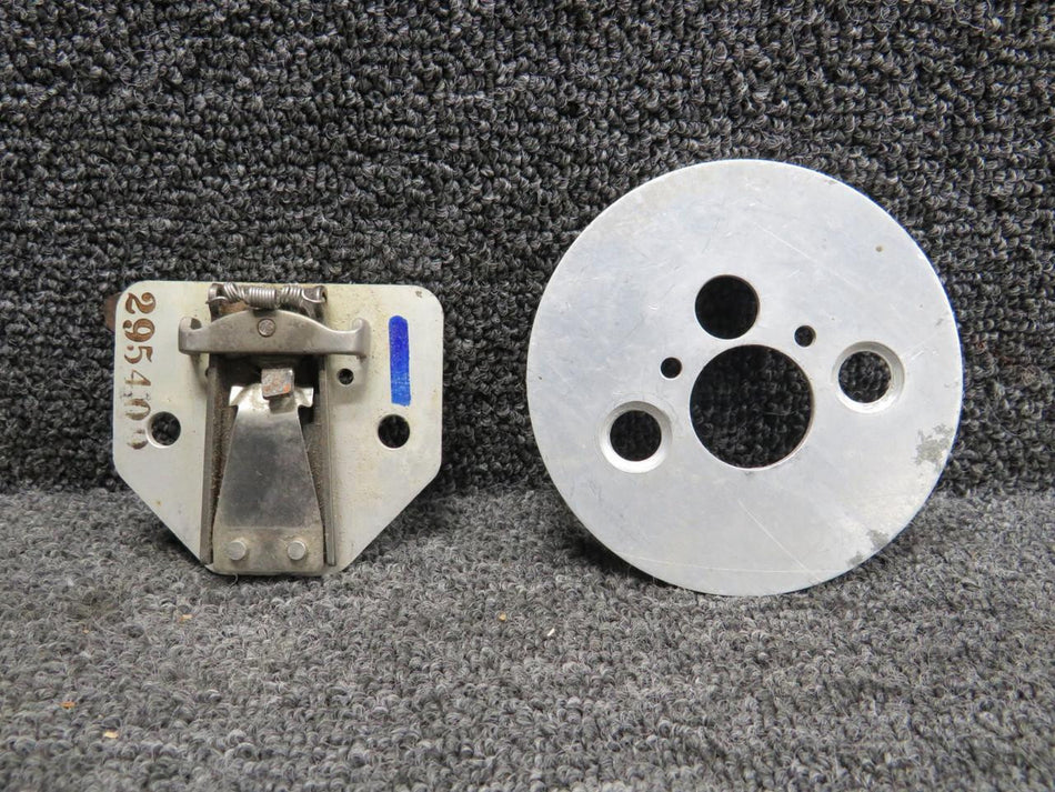 Does Not Apply 295409 Cessna 310 Seat Wedjit Assembly with Plate (Worn)