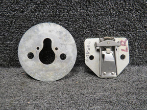 295409 Cessna 310J Seat Wedjit with Plate Assembly (Worn)
