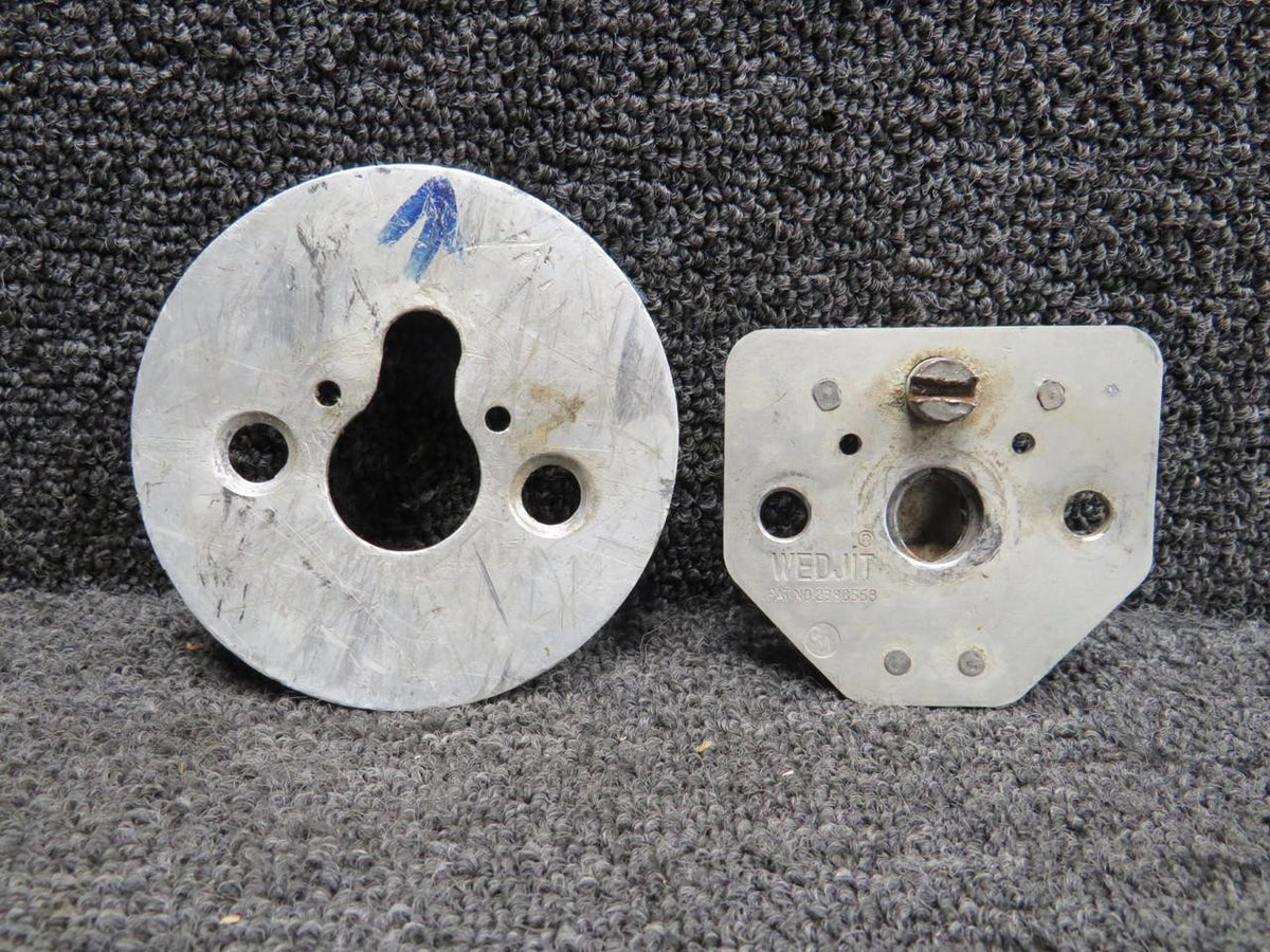Does Not Apply 295409 Cessna 310J Seat Wedjit with Plate Assembly (Worn)