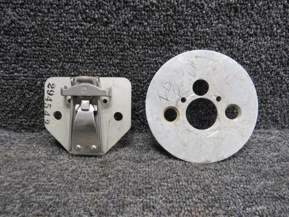 Does Not Apply 294543 Cessna 320D Seat Wedjit with Plate Assembly (Missing Attachment)