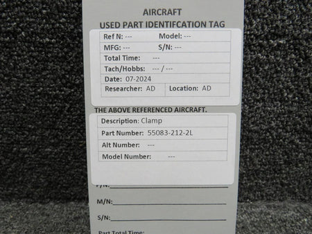 Does Not Apply 55083-212-2L Clamp Assembly
