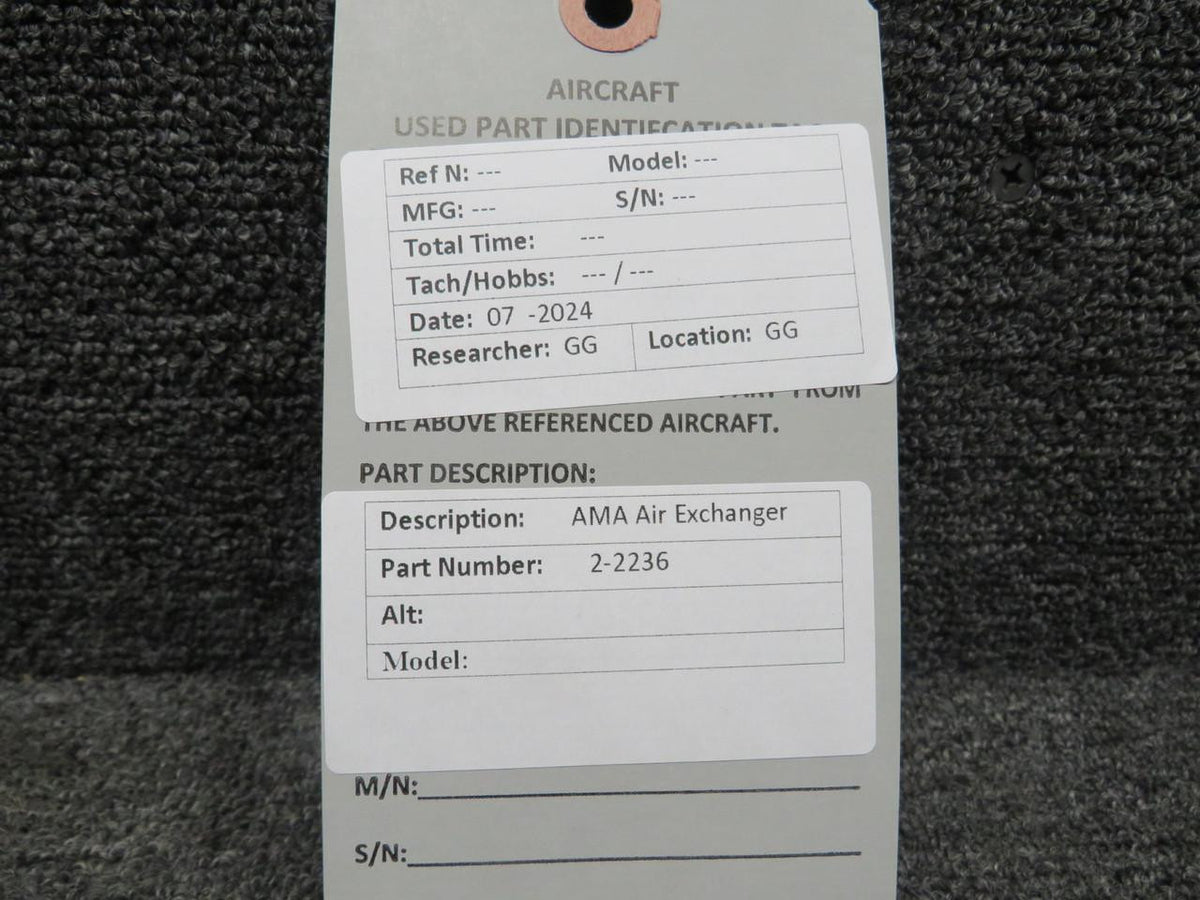 AMA 2-2236 AMA Air Exchanger