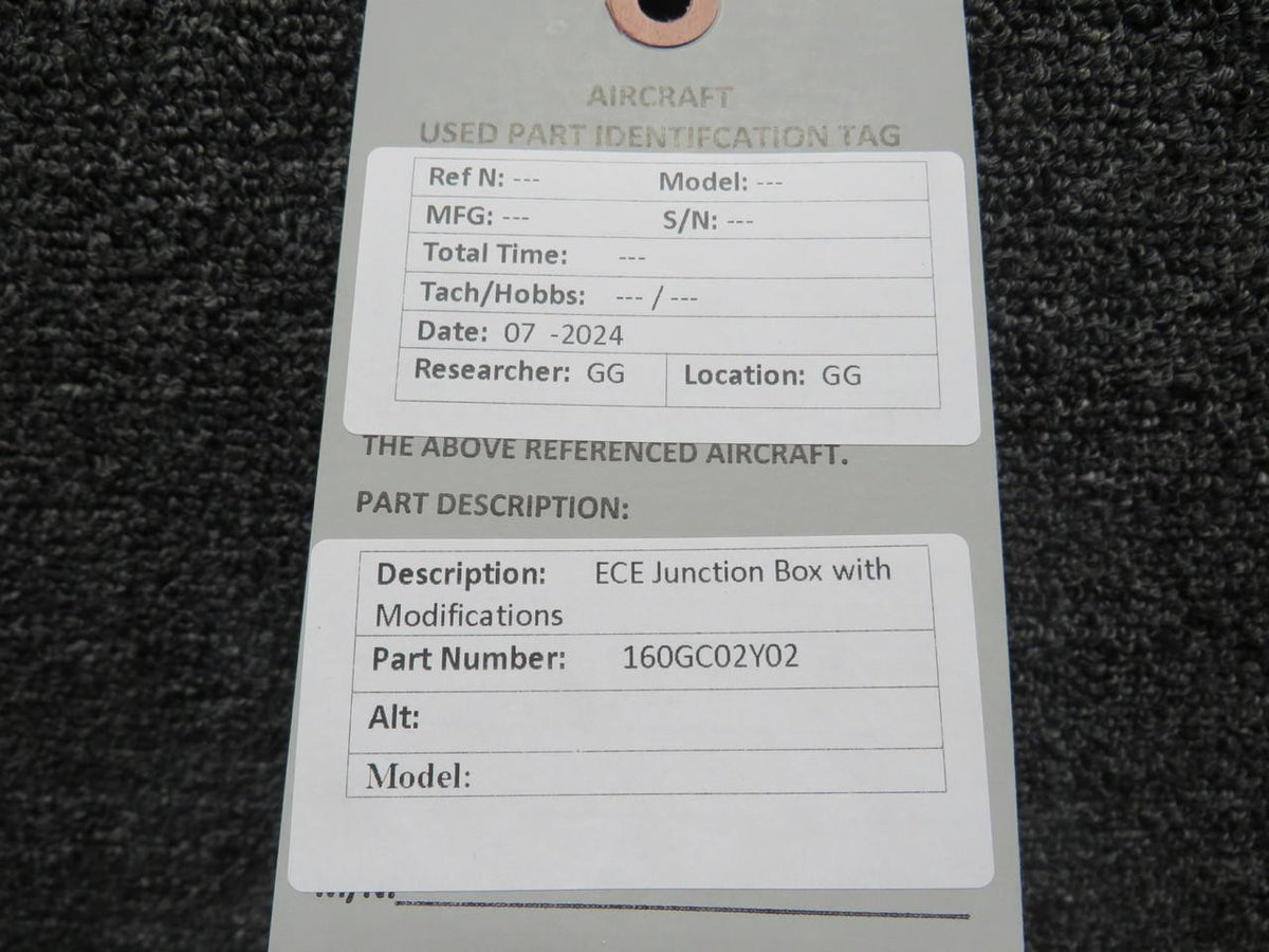 ECE 160GC02Y02 ECE Junction Box with Modifications