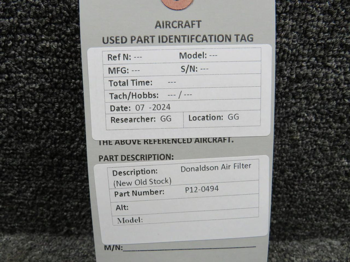 Donaldson P12-0494 Donaldson Air Filter (New Old Stock)