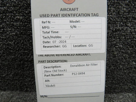 Donaldson P12-0494 Donaldson Air Filter (New Old Stock)