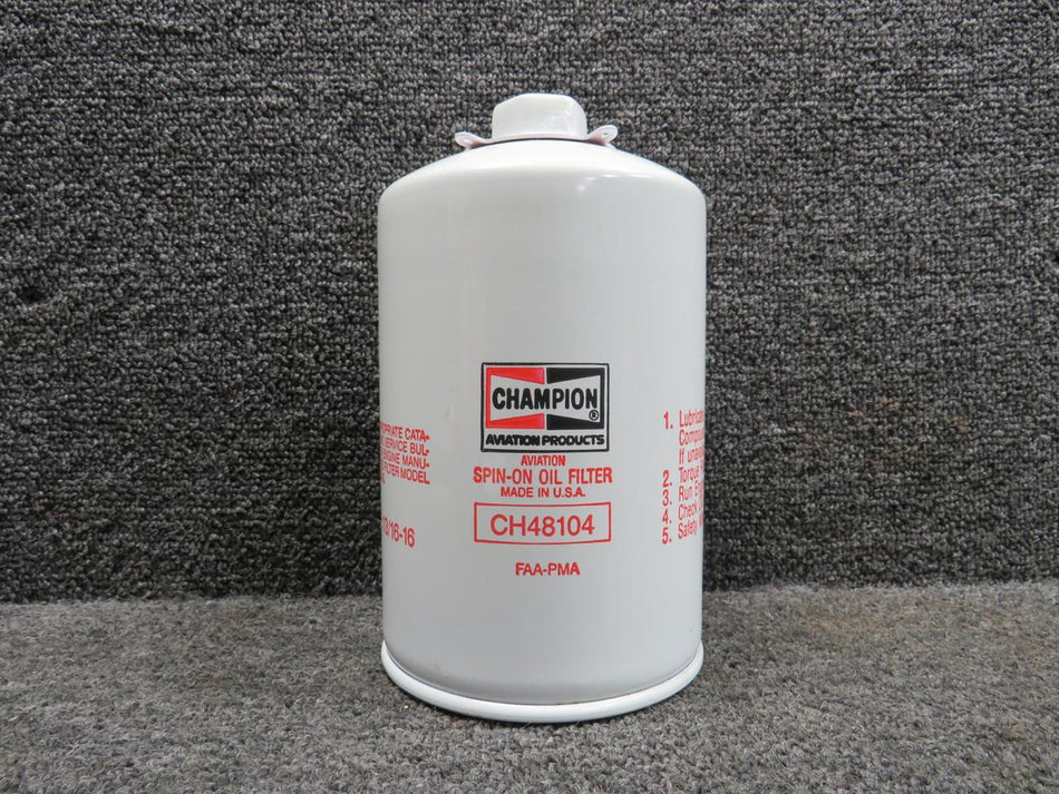 Champion CH48104 Champion Oil Filter (New Old Stock)