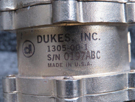 Dukes 1305-00-1 Dukes Anti-Ice Valve Assembly