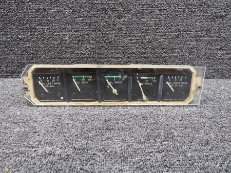 Stewart-Warner 819478, 819481, 820338 Stewart-Warner Fuel and Oil Engine Indicator Cluster