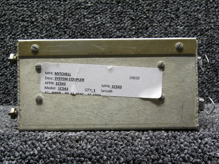 Mitchell Industries IC543 Mitchell Industries System Coupler