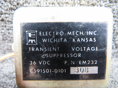 Electro-Mech EM232 (Alt: C591501-0101) Electro-Mech Transient Voltage Suppressor (Volts: 36)