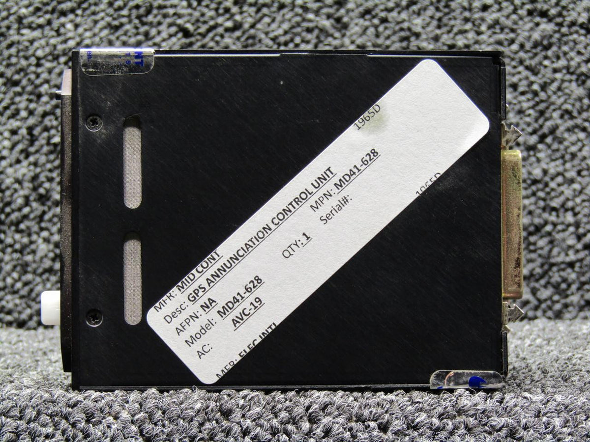Mid-Continent MD41-628 Mid-Continent GPS Annunciations Control Unit (28V)
