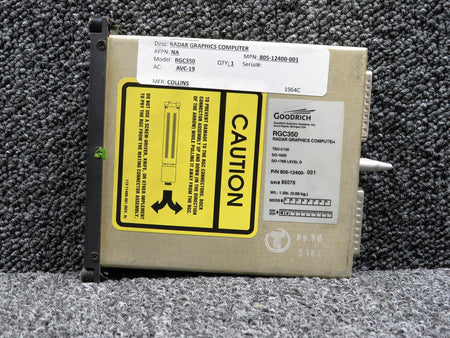 Goodrich 805-12400-001 Goodrich RGC350 Radar Graphics Computer