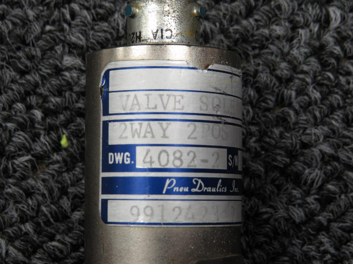 textron 9912423-7 (Use: 9912423-33) Textron Aviation Speed Brake Dump Valve