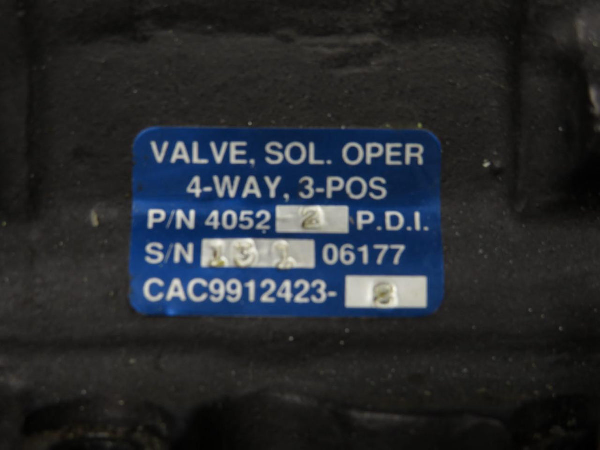 textron 9912423-8 (Use: 9912423-29) Textron Aviation Solenoid Flap Valve