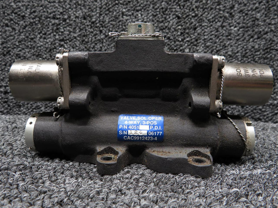 textron 9912423-4 (Use: 9912423-25) Textron Aviation Solenoid Gear Valve