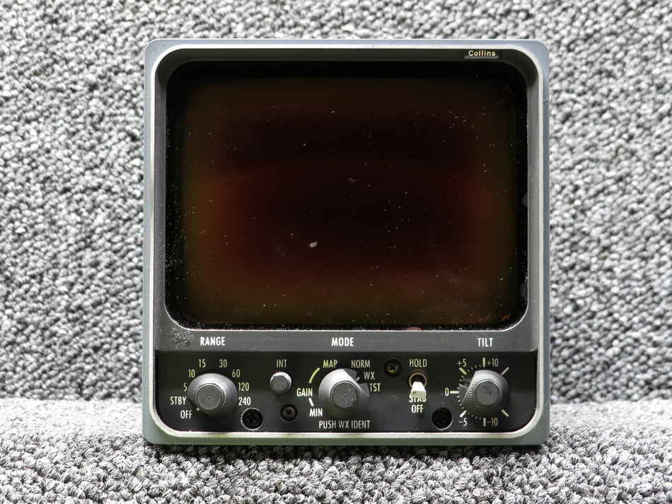 622-4027-004 Collins IND-250A Radar Indicator (Screen Burnt) (Core)