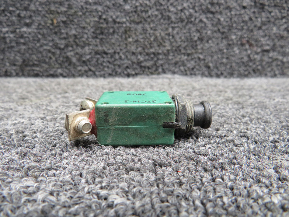 2TC14-2 Klixon Push Circuit Breaker