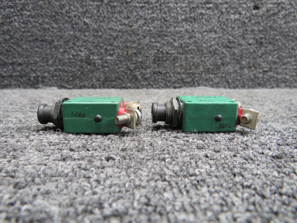 2TC14-3 Klixon Push Circuit Breaker Set of 2