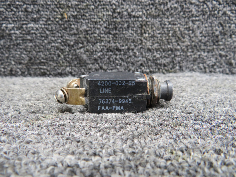 4200-002-25 Mechanical Products Push Circuit Breaker (25 Amp)