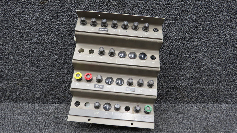 89843-003 Piper PA46-350P Klixon Aft Pilot Circuit Breaker Panel Assembly