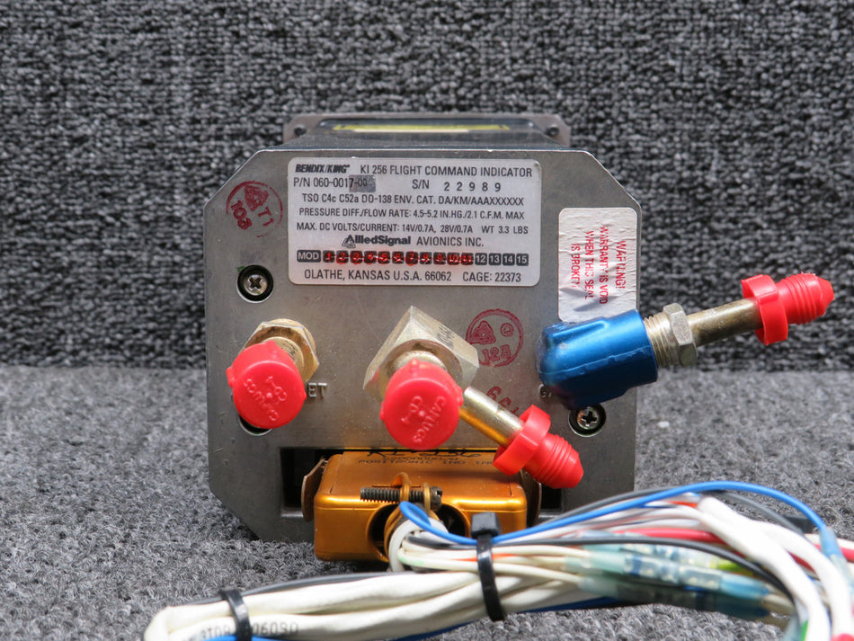 060-0017-00 Bendix King KI-256 Flight Command Indicator (14 or 28 Volt)