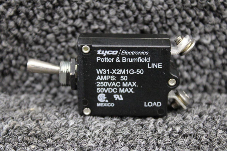 W31-X2M1G-50 Tyco - Potter and Brumfield Toggle Switch (50V, 50A)