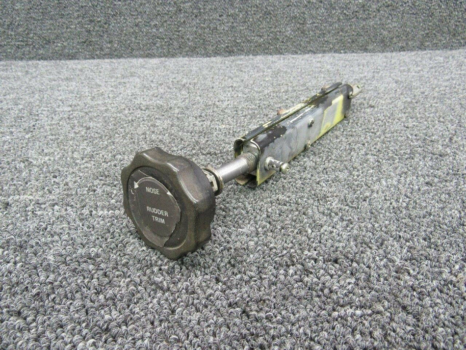 47483 Rockwell Commander 114 Rudder Trim Control Assy w/out Bracket BAS Part Sales | Airplane Parts
