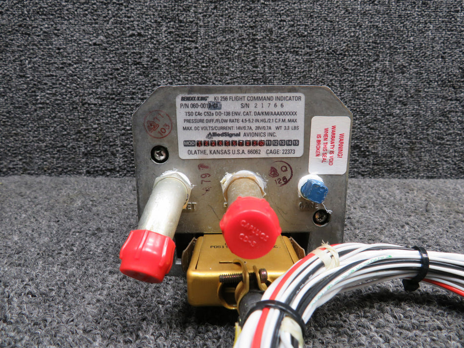 060-0017-01 Bendix King KI-256 Flight Command Indicator with Mods (14-28V)