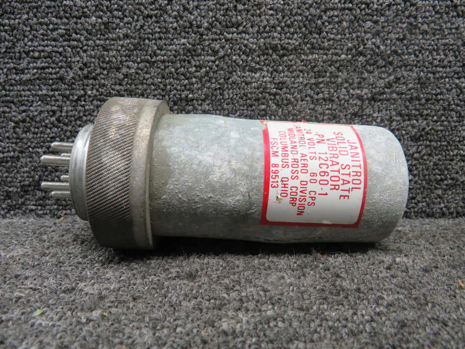 12C60-1 Janitrol Solid State Vibrator (Cracked) (Corrosion) (Core) (24V)