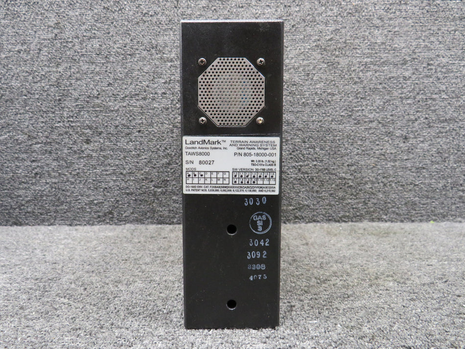 805-18000-001 Landmark TAWS8000 TAWS Computer