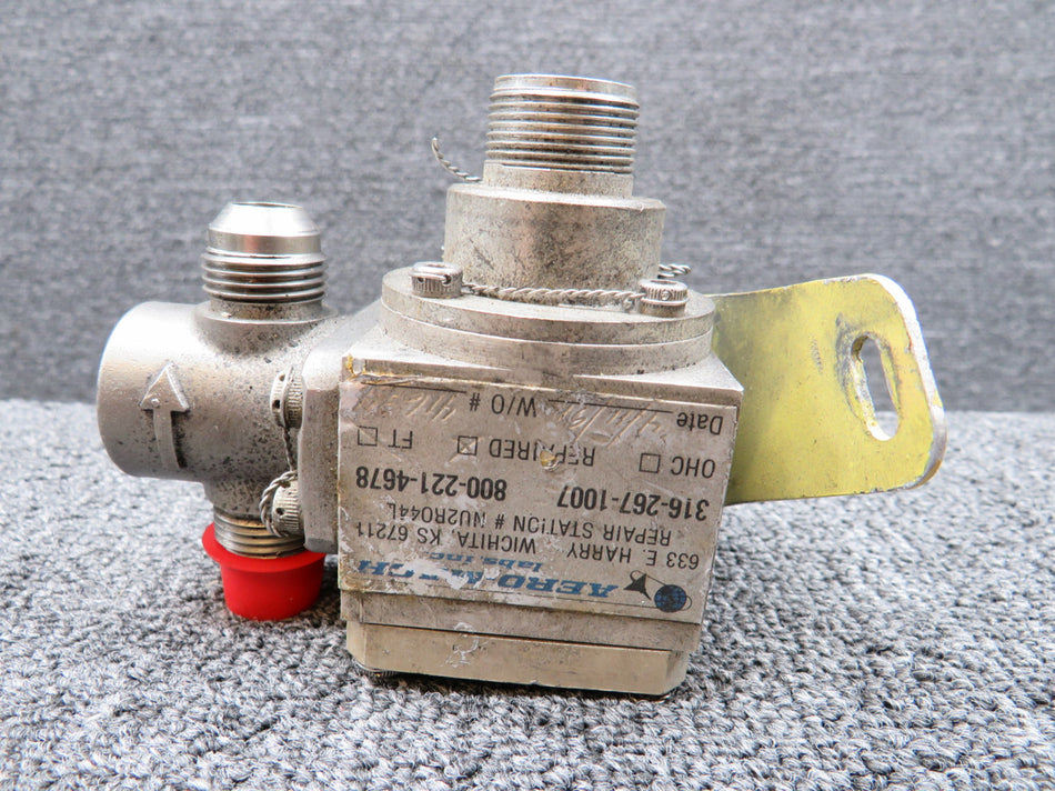 3268014-0201 (Alt: 9912031-6) Ragen Fuel Flow Transmitter with Mount (Volts: 15)