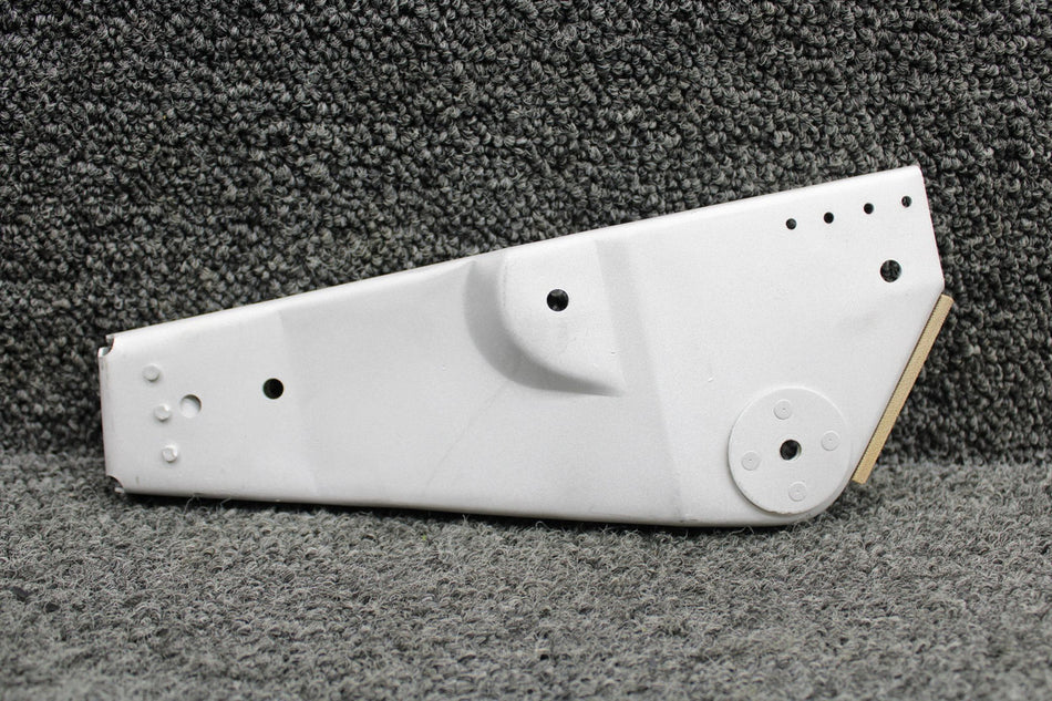 0712621-7 Cessna TR182 Elevator Bellcrank Bracket LH (Bead Blasted)