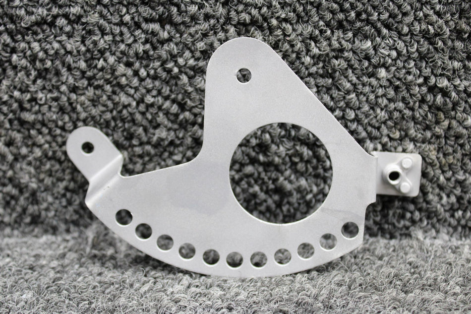 0713314-1 Cessna 182H Cowl Flap Control Position Bracket (Bead Blasted)