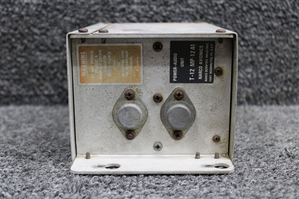 T-12-MP-12A1 Narco Audio Power Unit (14V) (Corrosion)