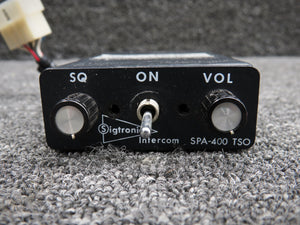 SPA-400 Sigtronics Panel Mounted Intercom (Volts: 12-24)