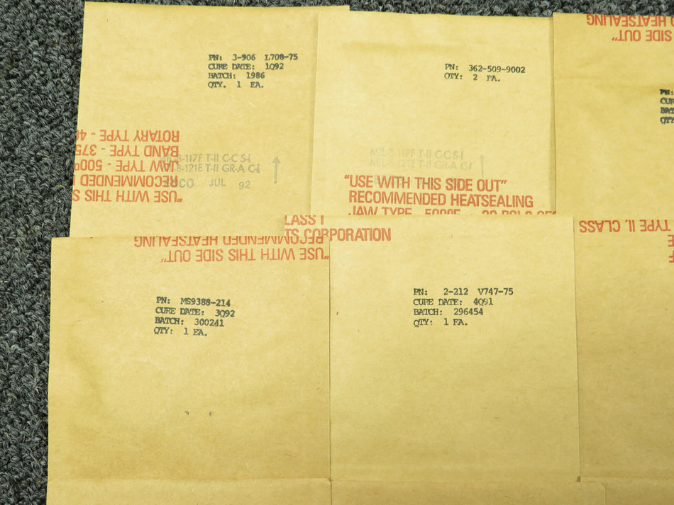TPE331-100HR Beechcraft Inspection Seal Kit (New Old Stock)